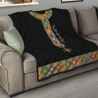 Ethiopia Saba Kemis Quilt Habesha Style Black Color