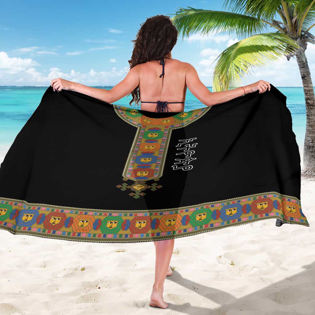 Ethiopia Saba Kemis Sarong Habesha Style Black Color