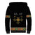 Ethiopia Saba Kemis Sherpa Hoodie Habesha Style Black Color