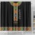 Ethiopia Saba Kemis Shower Curtain Habesha Style Black Color