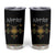 Ethiopia Saba Kemis Tumbler Cup Habesha Style Black Color