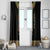 Ethiopia Saba Kemis Window Curtain Habesha Style Black Color