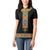 Ethiopia Saba Kemis Women Polo Shirt Habesha Style Black Color