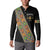 Ethiopia Saba Kemis Button Sweatshirt Sash Style Black Color