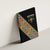 Ethiopia Saba Kemis Canvas Wall Art Sash Style Black Color