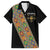 Ethiopia Saba Kemis Hawaiian Shirt Sash Style Black Color