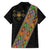 Ethiopia Saba Kemis Hawaiian Shirt Sash Style Black Color