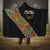 Ethiopia Saba Kemis Hooded Blanket Sash Style Black Color