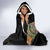 Ethiopia Saba Kemis Hooded Blanket Sash Style Black Color