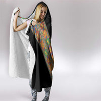 Ethiopia Saba Kemis Hooded Blanket Sash Style Black Color