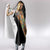 Ethiopia Saba Kemis Hooded Blanket Sash Style Black Color
