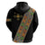 Ethiopia Saba Kemis Hoodie Sash Style Black Color