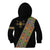 Ethiopia Saba Kemis Kid Hoodie Sash Style Black Color