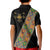Ethiopia Saba Kemis Kid Polo Shirt Sash Style Black Color