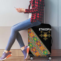 Ethiopia Saba Kemis Luggage Cover Sash Style Black Color