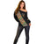 Ethiopia Saba Kemis Off Shoulder Sweater Sash Style Black Color