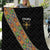 Ethiopia Saba Kemis Quilt Sash Style Black Color
