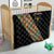 Ethiopia Saba Kemis Quilt Sash Style Black Color