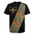 Ethiopia Saba Kemis Rugby Jersey Sash Style Black Color