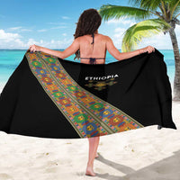 Ethiopia Saba Kemis Sarong Sash Style Black Color
