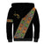 Ethiopia Saba Kemis Sherpa Hoodie Sash Style Black Color