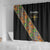 Ethiopia Saba Kemis Shower Curtain Sash Style Black Color