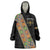 Ethiopia Saba Kemis Wearable Blanket Hoodie Sash Style Black Color
