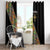 Ethiopia Saba Kemis Window Curtain Sash Style Black Color