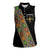 Ethiopia Saba Kemis Women Sleeveless Polo Shirt Sash Style Black Color