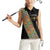 Ethiopia Saba Kemis Women Sleeveless Polo Shirt Sash Style Black Color