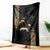 Ethiopia Saba Kemis Blanket Ethiopian Cross Lion Of Judah Black Color