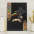 Ethiopia Saba Kemis Canvas Wall Art Ethiopian Cross Lion Of Judah Black Color