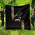 Ethiopia Saba Kemis Quilt Ethiopian Cross Lion Of Judah Black Color