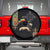 Ethiopia Saba Kemis Spare Tire Cover Ethiopian Cross Lion Of Judah Black Color