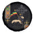 Ethiopia Saba Kemis Spare Tire Cover Ethiopian Cross Lion Of Judah Black Color