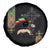 Ethiopia Saba Kemis Spare Tire Cover Ethiopian Cross Lion Of Judah Black Color