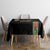 Ethiopia Saba Kemis Tablecloth Ethiopian Cross Lion Of Judah Black Color