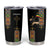 Ethiopia Saba Kemis Tumbler Cup Ethiopian Cross Lion Of Judah Black Color