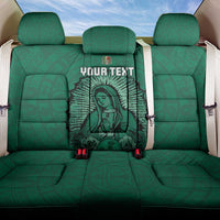 Custom Mexico Guadalupe Football Back Car Seat Cover Viva Mexico