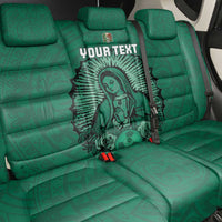 Custom Mexico Guadalupe Football Back Car Seat Cover Viva Mexico