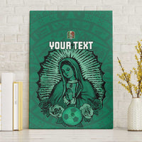 Custom Mexico Guadalupe Football Canvas Wall Art Viva Mexico