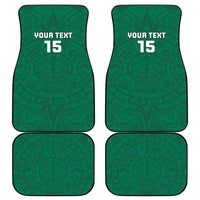Custom Mexico Guadalupe Football Car Mats Viva Mexico