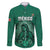 Custom Mexico Guadalupe Football Family Matching Long Sleeve Bodycon Dress and Hawaiian Shirt Viva Mexico