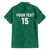 Custom Mexico Guadalupe Football Family Matching Off Shoulder Maxi Dress and Hawaiian Shirt Viva Mexico