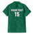 Custom Mexico Guadalupe Football Family Matching Short Sleeve Bodycon Dress and Hawaiian Shirt Viva Mexico