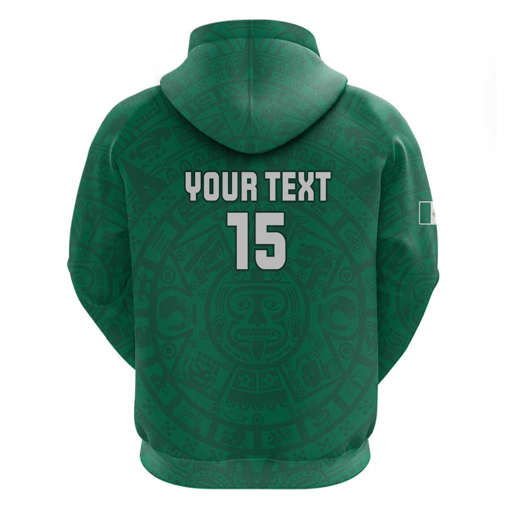 Custom Mexico Guadalupe Football Hoodie Viva Mexico