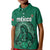 Custom Mexico Guadalupe Football Kid Polo Shirt Viva Mexico