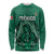 Custom Mexico Guadalupe Football Long Sleeve Shirt Viva Mexico