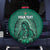 Custom Mexico Guadalupe Football Spare Tire Cover Viva Mexico