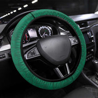 Mexico Guadalupe Football Steering Wheel Cover Viva Mexico